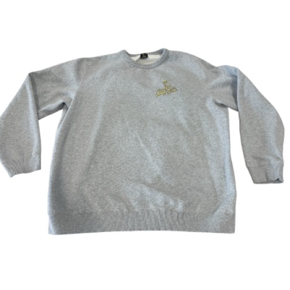 OVO Solid Gold SS21 Gray Crewneck Sweater